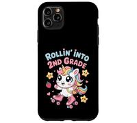 Rollin' Into 2nd Grade Unicorn Kawaii Back to School Case for iPhone 11 Pro Max