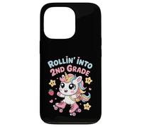 Rollin' Into 2nd Grade Unicorn Kawaii Back to School Case for iPhone 13 Pro