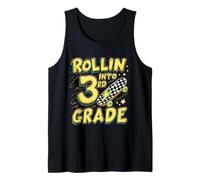 Rollin INTO 3rd Grade Skateboard 3rd Grade Tank Top