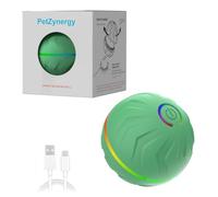 Rolling Ball Dog Toy - Automatic Interactive Toy Pet Ball | USB Rechargeable Dog Chew, Pet Supplies for Backyard, Park, Garden, Beach, Living Room