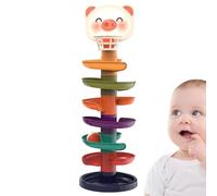 Rolling Ball Track Toy - Throwing Ball Slide Track Game | 1-3 Years Old Sliding Toy For Toddler Stacking Tower Early Education
