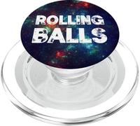Rolling Balls EDM Music Festival Rave Space Galaxy Nebula PopSockets PopGrip for MagSafe