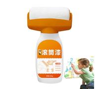 Rolling Brush Wall Repair Small Roller Paint with Paste Wall Paint Repair Useful Wall Repair Tool for Spots,