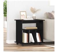 Rolling Cabinet Office Side Table Hall Drawer Cabinet Engineered Wood vidaXL