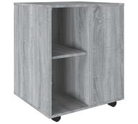 Rolling Cabinet Drawer Cabinet Filing Storage Cabinet Engineered Wood vidaXL