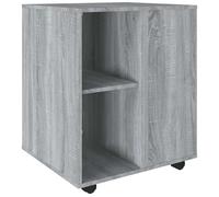 Rolling Cabinet Drawer Cabinet Filing Storage Cabinet Engineered Wood vidaXL