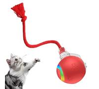 Rolling Cat Toy - 300mAh Small Automatic Rolling Balls - Dog Toy That Moves Its Own, Moving Kitten Game, Motion Activated Dog Toy for Carpet