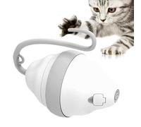 Rolling Cat Toy - Touch Motion Rolling Toy,Agile Moving Cat Rolling Toy with Tail, Automatic Cat/Kitten Toys for Bored Indoor Cats