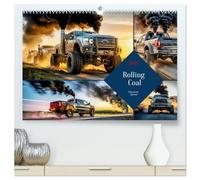 Rolling Coal (hochwertiger Premium Wandkalender 2027 DIN A2 quer), Kunstdruck in Hochglanz: Die Bilder zeigen die rohe, ungefilterte Kraft eines ... Energie sichtbar in die Welt schleudert.