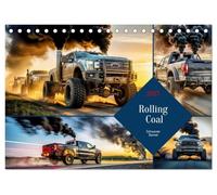 Rolling Coal (Tischkalender 2027 DIN A5 quer), CALVENDO Monatskalender: Die Bilder zeigen die rohe, ungefilterte Kraft eines Motors, der seine Energie sichtbar in die Welt schleudert.