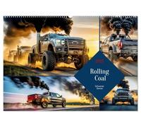 Rolling Coal (Wandkalender 2027 DIN A2 quer), CALVENDO Monatskalender: Die Bilder zeigen die rohe, ungefilterte Kraft eines Motors, der seine Energie sichtbar in die Welt schleudert.