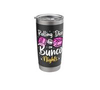 Rolling Dice On Bunco Nights Stainless Steel Insulated Tumbler