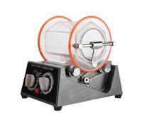 Rolling Drum Polishing Machine Jewelry Vibratory Tumbler Barrel Rotary Tumbling 3L Create Your Own Gem