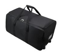 Rolling Duffle Bag with Wheel Foldable Organizer for Sports Outing Holiday