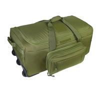 Rolling Duffle Bag with Wheels 124L Large Capacity Duffel Bag Rolling Luggage for Heavy-Duty Camping Hiking Travel Suitcase for Women and Men(Green)