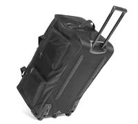 Rolling Duffle Bag with Wheels Large Capacity 150L Rolling Luggage Trolley Bags with Wheels Waterproof Oxford Duffel Bag Wheeled Travel Suitcase for Women and Men(Black)