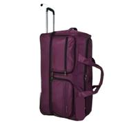 Rolling Duffle Bag with Wheels Large Capacity Men Trolley Bags Wheeled Bag Travel Luggage Suitcase Rolling On Wheels Baggage for Women and Men(32 inch Purple)