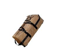 Rolling Duffle Bag with Wheels Large Duffle Bag with Wheels Handbag Travel CampingTrolley 3-in-1 Convertible Water-Resistant Foldable Carry On for Women and Men(Brown)