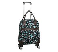 Rolling Duffle Bag with Wheels,Travel Luggage Bag ，Tote Bags for Men and Women Carry-on Luggage，Weekender Overnight Bag for Travel, Business Trips(Multicolor,Large)