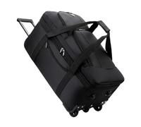 Rolling Duffle Bag with Wheels Wheeled Duffel Bag Travel Oxford Cloth Multipurpose Rolling for Men Outdoor Traveling Picnic for Women and Men(Black)