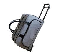 Rolling Duffle Bag with Wheels Women Wheeled Bag Rolling Luggage for Girls Short Trip Travel Trolley Bags On Wheels Suitcase for Women and Men(Orange)