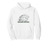 Rolling Fatties Beagle Funny Cute Beagle Lover Pullover Hoodie