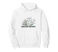 Rolling Fatties Cavapoo Funny Cute Cavapoo Lover Pullover Hoodie