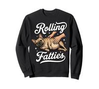 Rolling Fatties French Bulldog Sweatshirt