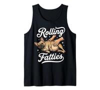 Rolling Fatties French Bulldog Tank Top