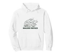 Rolling Fatties Golden Retriever Funny Cute Lover Pullover Hoodie