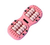 Rolling Foot Massager - Double Roller for Plantar and Heel Relief, Ergonomic Foot Massage Tool, High-Strength Anti-Slip Hardware, Muscle Recovery for Home, Office, and Travel