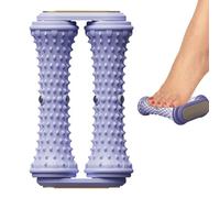 Rolling Foot Massager - Reflexology Roller Ergonomic Textured Anti Slip Base Portable Design, Plantar Fascia Relief Tool, Muscle Recovery Foot Roller | Foots Massager For Home Travel