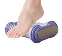 Rolling Foot Massager - Yoga Plantar Massager, Deep Tissue Roller, Stress Relief Athlete Recovery Tool | Post-Workout Foot Roller for Home Gym Travel Relaxation Muscle Knot Tension Release