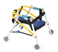 Rolling for Kids with Cerebral Palsy & Disability, Heavy Duty Walking Aids for Rehabilitation Walking & Lower Extremity Training & Balance Training (Size : M) Decoration