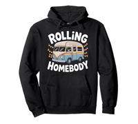 Rolling Homebody Camper Van Travel Pullover Hoodie