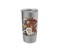 Rolling Into the Year Funny Back to School Humor Stainless Steel Insulated Tumbler