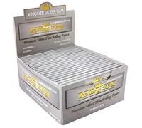 Rolling King Kingsize Silver Slim Rolling Papers - Box of 50 Booklets (£0.32 per Booklet)