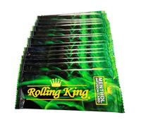 Rolling King Menthol Infusion Cards (25 Pack) + FREE Green Rolling Papers (Cut Corners) - Letterbox Friendly