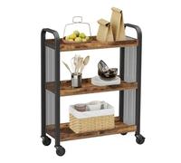 Rolling Kitchen Utili Cart with Wheels - Versatile le for Easy Access & nizat - Perfect Kitchen Fur for Smals