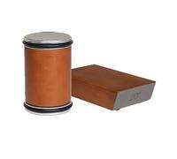 Rolling Knife Sharpening Stone Set, 2-Piece, Cylinder and Trapezoid, House Knife Sharpener Set