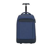 Rolling Laptop Backpack Convertible Luggage Backpack with Wheels Travel Daypacks Multi-Functional Carry-On for Business Trip Women Men Lifestyle Leisure Outdoor Urban Waterproof Backpacks，Blue