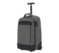 Rolling Laptop Backpack Convertible Luggage Backpack with Wheels Travel Daypacks Multi-Functional Carry-On for Business Trip Women Men Lifestyle Leisure Outdoor Urban Waterproof Backpacks，Gray