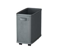 Rolling Laundry Basket - Wheeled Laundry Basket, Portable Laundry Storage Cart | Rolling Laundry Basket Foldable Waterproof Laundry Basket, Freestanding Narrow Corner Clothes Box with Handles for Easy