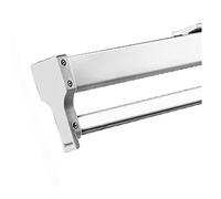 Rolling Library Ladder Hardware Kit-Steel Round Tube(No Ladder),Mobile Ladder Track with Floor Roller Wheels for Indoor/Home/Attic/Library (Size : 9.8ft/300cmtrack kit)