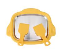 Rolling Machine, Reusable with 2 Scrapers, Freezer Plate for Making Rolled Ice Cream - for Homemade Soft, Sorbet, Dessert, Children, Beginners, Family Fun, Home Kitchen and