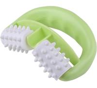 Rolling Massage Device, Manual Circular Handle Dual-Wheel Muscle Massage, Suitable for arms, Legs, Thighs, and Buttocks
