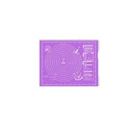 Rolling Mat Silicone Baking Mat Kneading Pad Dough Mat Pizza Cake Dough Maker Non-Stick Cooking Tools Utensils Bakeware Kitchen Accessories(Purple,40x30cm)