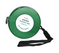 Rolling Measuring Tape - Arborist Wrap Band, Calibration Cord Loop, Carpenter Length Strip | Precision Engraved Metric Inches Reader, Handy Portable Equipment Piece Forestry Gardening Landscaping Appl