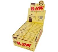 Rolling Paper Raw Connoisseur King Size Slim Plus Tips 24 Pieces