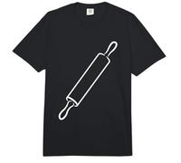 Rolling Pin Drawing Baking Teacher Comfort Colors Adult Heavyweight T-Shirt